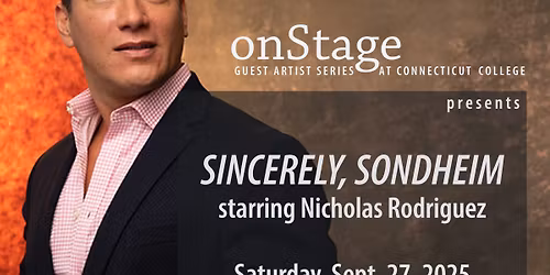 Nicholas Rodriguez - Sincerely Sondheim at Clayton Opera House