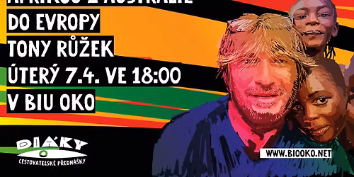 Tony R\u016f\u017eek: Afrikou z Austr\u00e1lie do Evropy | Di\u00e1ky