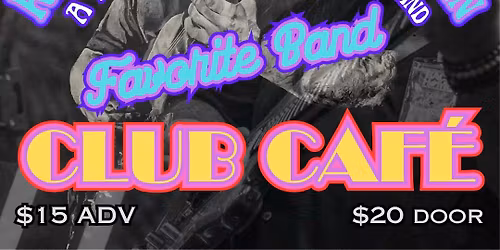 Reuben\u2019s Painted Mandolin at CLUB CAF\u00c9 wsg Favorite Band!