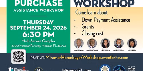 Homebuyer Purchase - Assistance Workshop