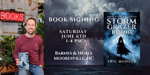 Storm Grazer Rising Book Signing - Mooresville, NC