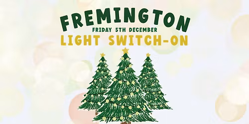 Fremington's Christmas Light Switch-On 