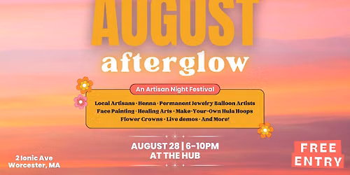 August Afterglow: An Artisan Night Festival