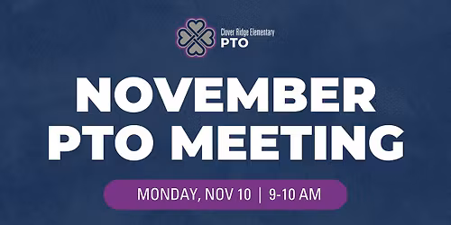 CRE November PTO Meeting