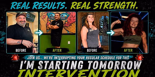 I\u2019m Starting Tomorrow Intervention