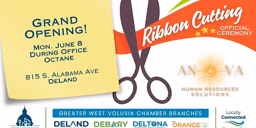Ribbon Cutting | Grand Opening for ANOVA HR Solutions
