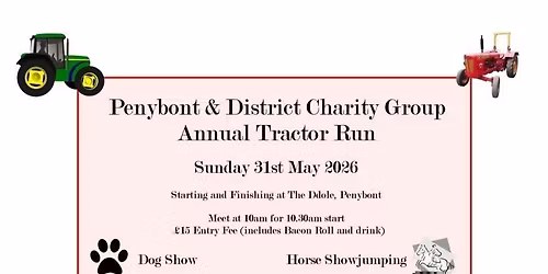 Penybont static display @penybont tractor run. 