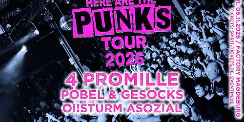 Here are the Punks Tour 2026 \/ Magdeburg