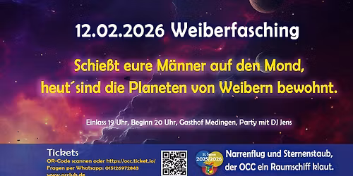 12.02.2026 Weiberfasching