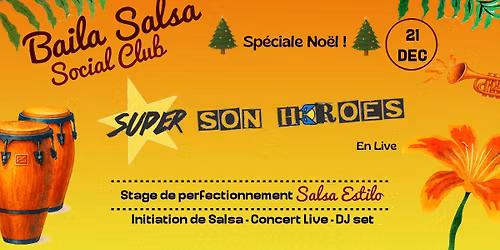 BAILA SALSA SOCIAL CLUB session de D\u00e9cembre 