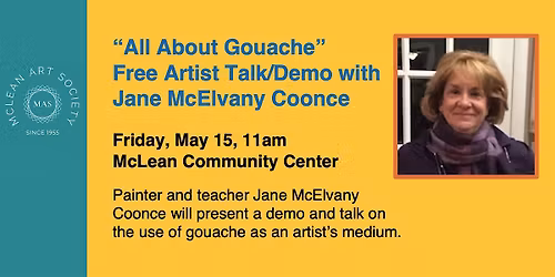 All about Gouache, Free Demo by Jane McElvany Coonce