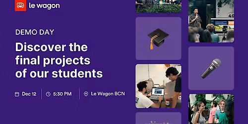 Barcelona Demo Day | Tech & AI Projects