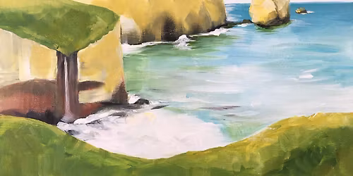 Paint and Wine Night in Dunedin - Tunnel Beach