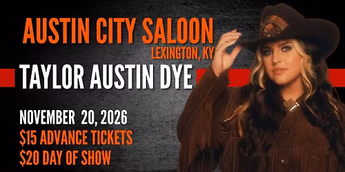 Taylor Austin Dye