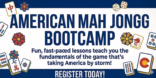 Mah Jongg Boot Camp - August 31, 2026