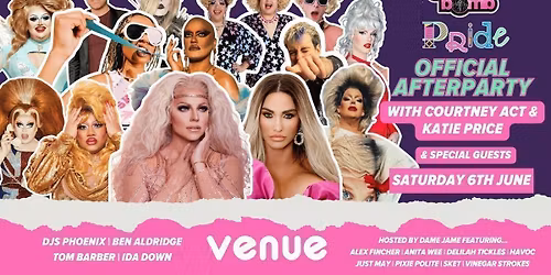 Glitterbomb Canterbury \/ OFFICIAL Pride Afterparty
