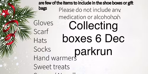 Box collection for the homeless