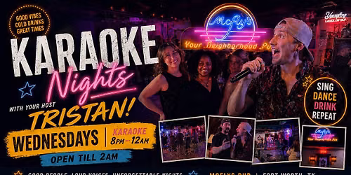 KARAOKE Wednesdays at McFlys Pub \ud83c\udfa4\u2728