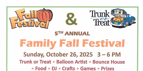 5th Annual Family Fall Festival
