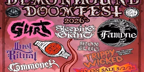 Demonhound Doomfest: Gurt + Sleeping Giant, Famyne + more!