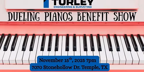 Turley Associates presents: Dueling Pianos Benefit Show