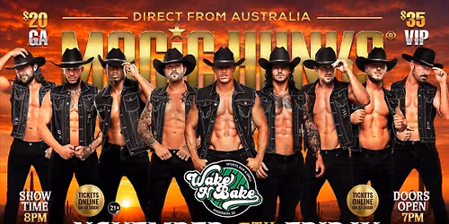 Nov 6th: Anderson, SC - MAGIC HUNKS AUSTRALIA TAKEOVER at Wake N Bake