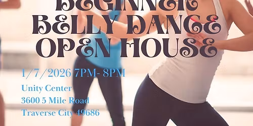 Belly Dance Open House: In-Person and Zoom