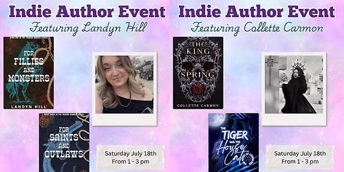 Author Signing with Landyn Hill and Collette Carmon!