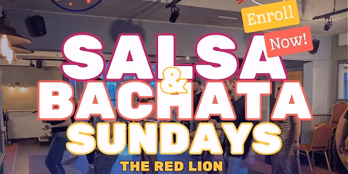 Brand New Beginner Salsa & Bachata Cycle \u2013 Sunday Nights at The Red Lion! \ud83d\udc83\ud83d\udd7a