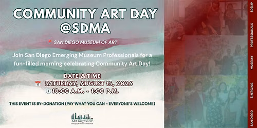 Community Art Day @ SDMA