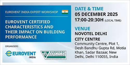 Eurovent certified characteristics and their impact on building performance