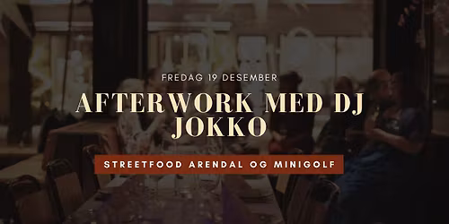 Afterwork med DJ Jokko