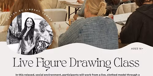 Live Figure Drawing Sessions with Lindsay Tobias