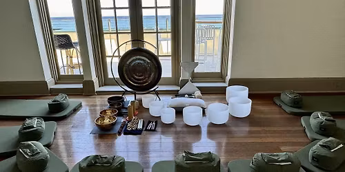 Sound bowl guided chakra meditation session