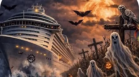 LANDFALL aboard Margaritaville Islander at Sea's  Halloween "Boo's Cruise"