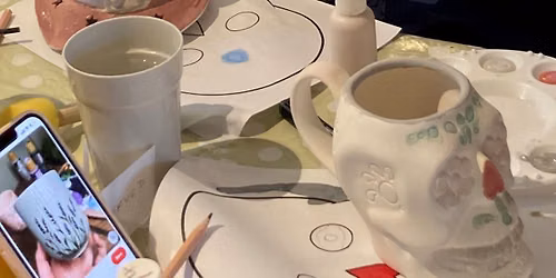 Halloween \/ Day of the Dead Paint Your Own Pottery