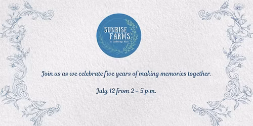 We're Turning Five! Let's Celebrate