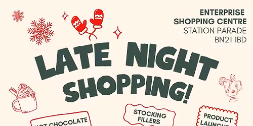 Late Night Shopping at The Enterprise Centre! \ud83c\udf84