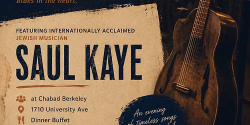 Jewish Blues - Saul Kaye in Concert