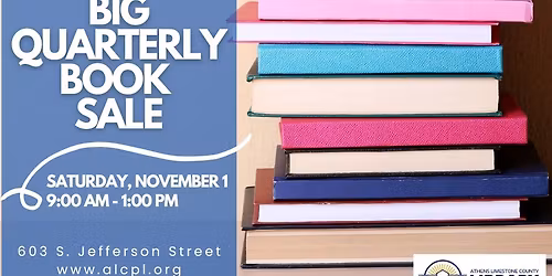Big Quarterly Book Sale