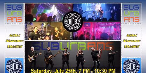 Butch Carson Band & Suburbans at Aztec Shawnee Theater!!