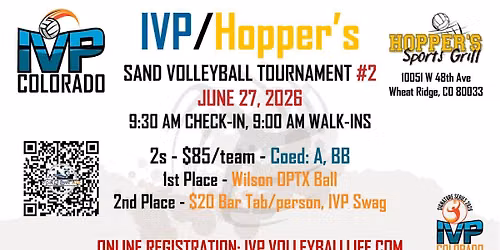 IVP/Hopper's Sand Volleyball Tournament #2