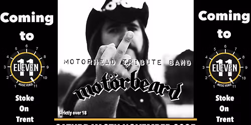 Motorbeard live at Eleven Stoke onTrent