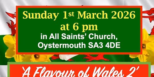 A St. David's Day event - A Flavour of Wales