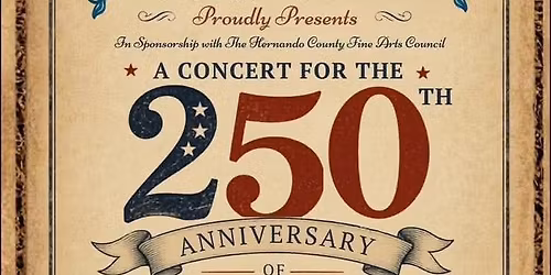 Sunday Concert 250th Independence Celebration Series