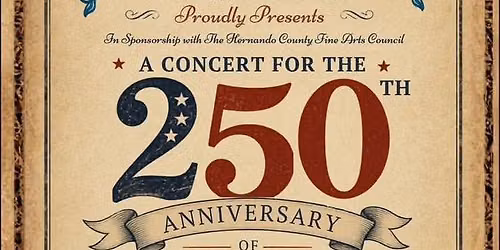 Sunday Concert 250th Independence Celebration Series