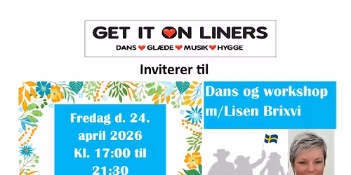 Dans og workshops med Lisen Brixvi.