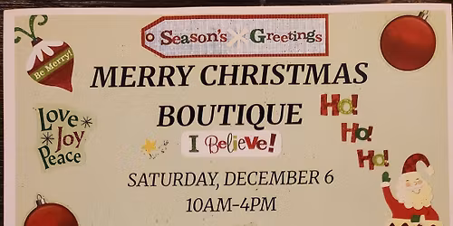 Merry Christmas Boutique 