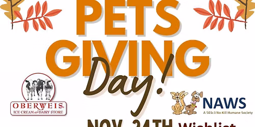 PetsGiving at Oberweis!