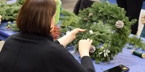 Conifer Wreath Workshop at the Botanical Gardens